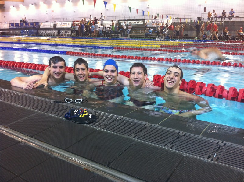 Los nadadores navarros brillan en el Campeonato de España Absoluto por Clubes de Natación Adaptada